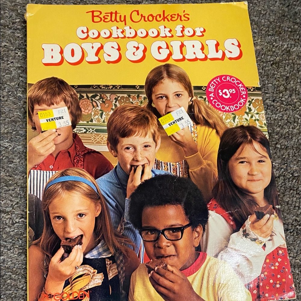 Vintage Betty Crocker Cookbook for Boys & Girls
